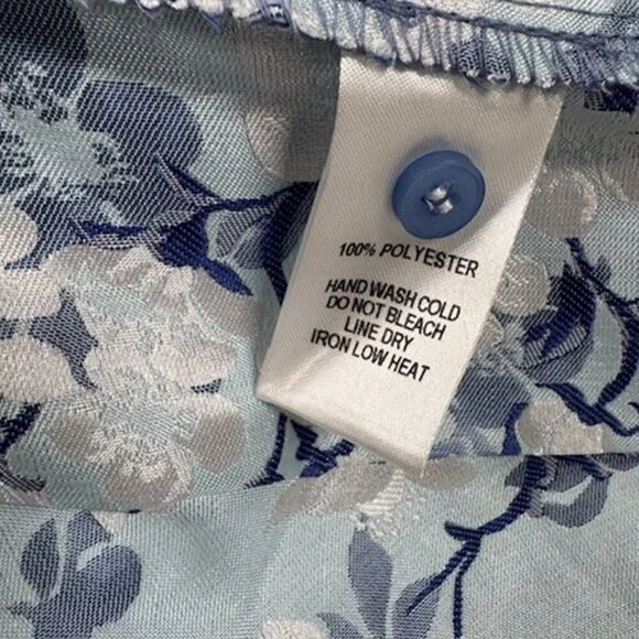 NWT Lulus Royal To Be Light Blue Floral Jacquard Ruffled Skater Dress - Picture 8 of 9